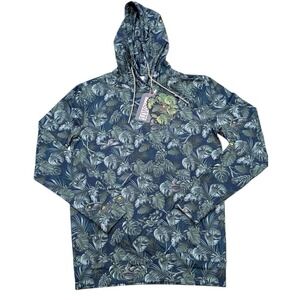 RSVLTS Clever LS Lightweight Hoodie‎ JURASSIC WORLD Tropical Raptor Shirt XS
